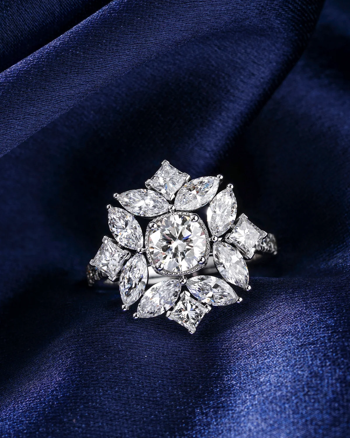 Velvet Flame Jewel, an original Diamond Kingdom Personalised Jewellery concept