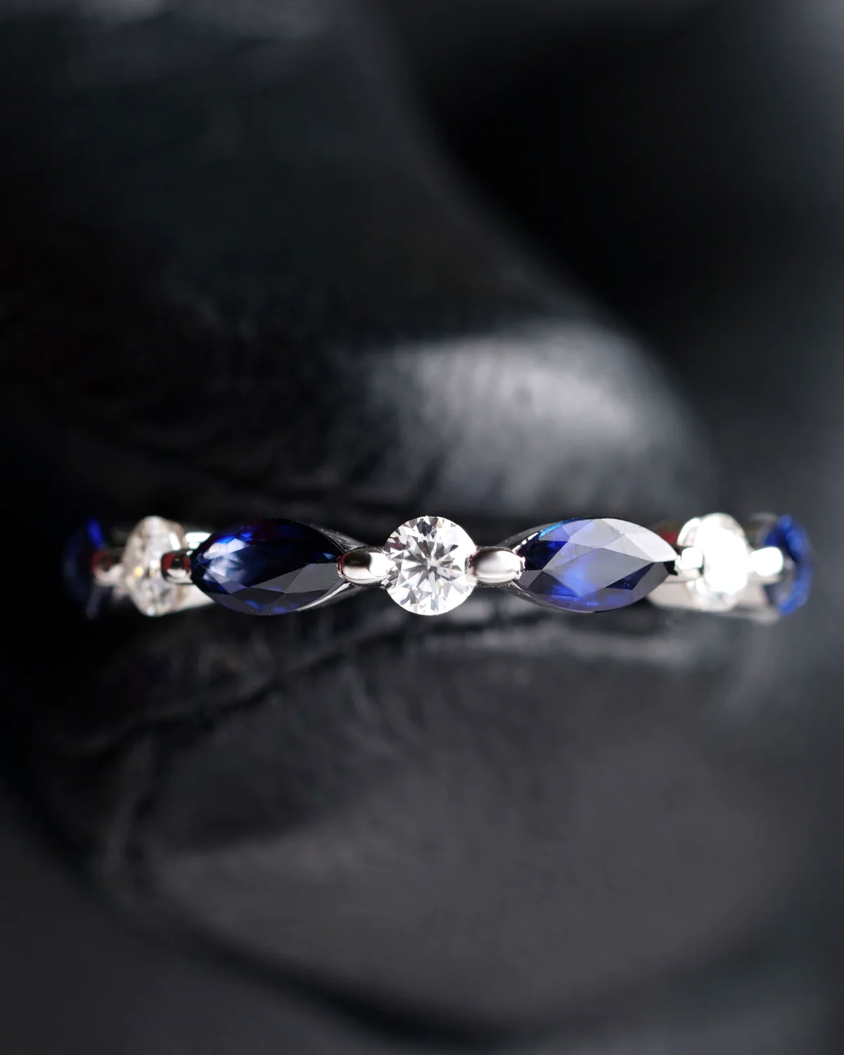 Celestial Promise Ring studio view 2