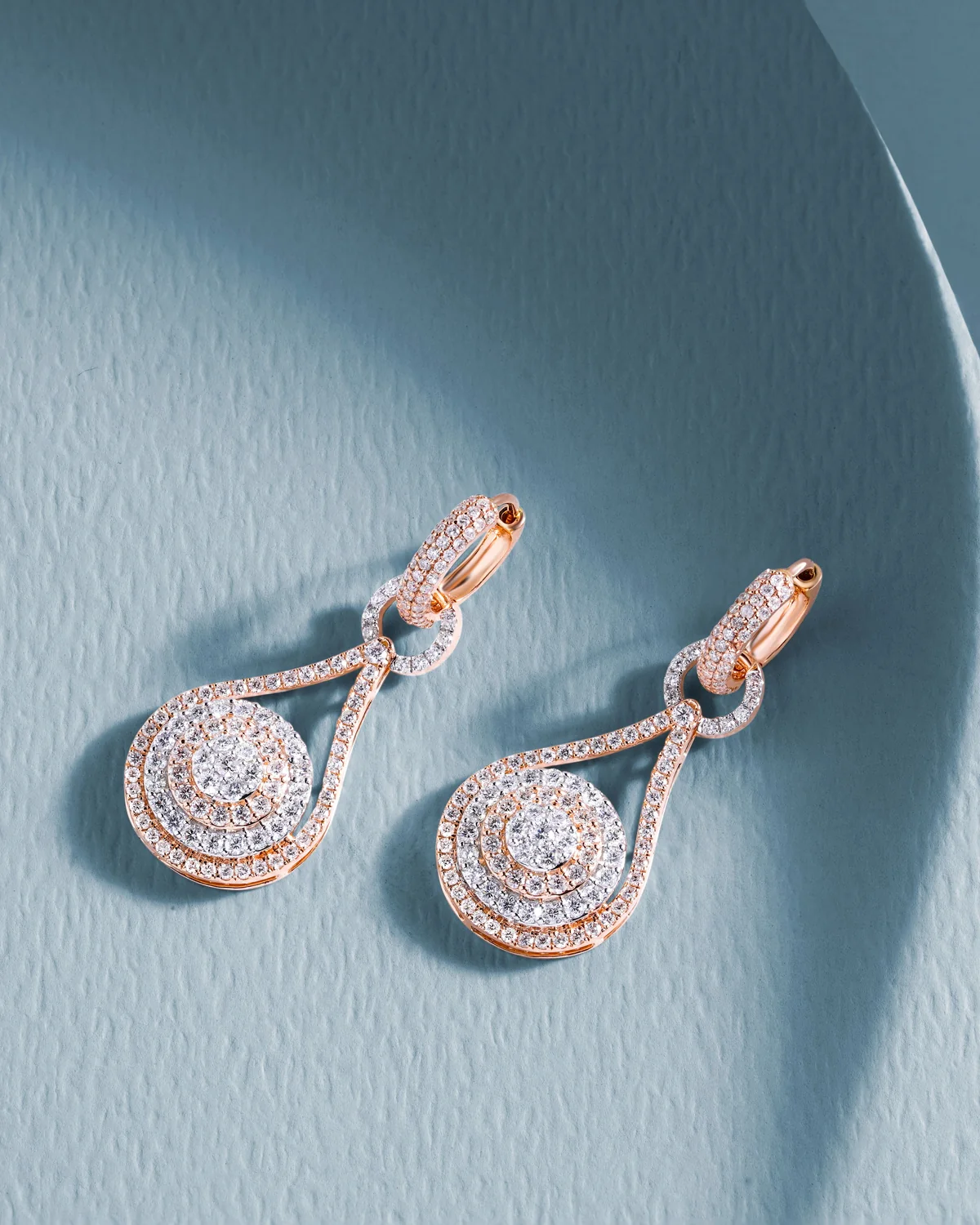 Ocean Embrace Earrings, an original Diamond Kingdom Earrings concept