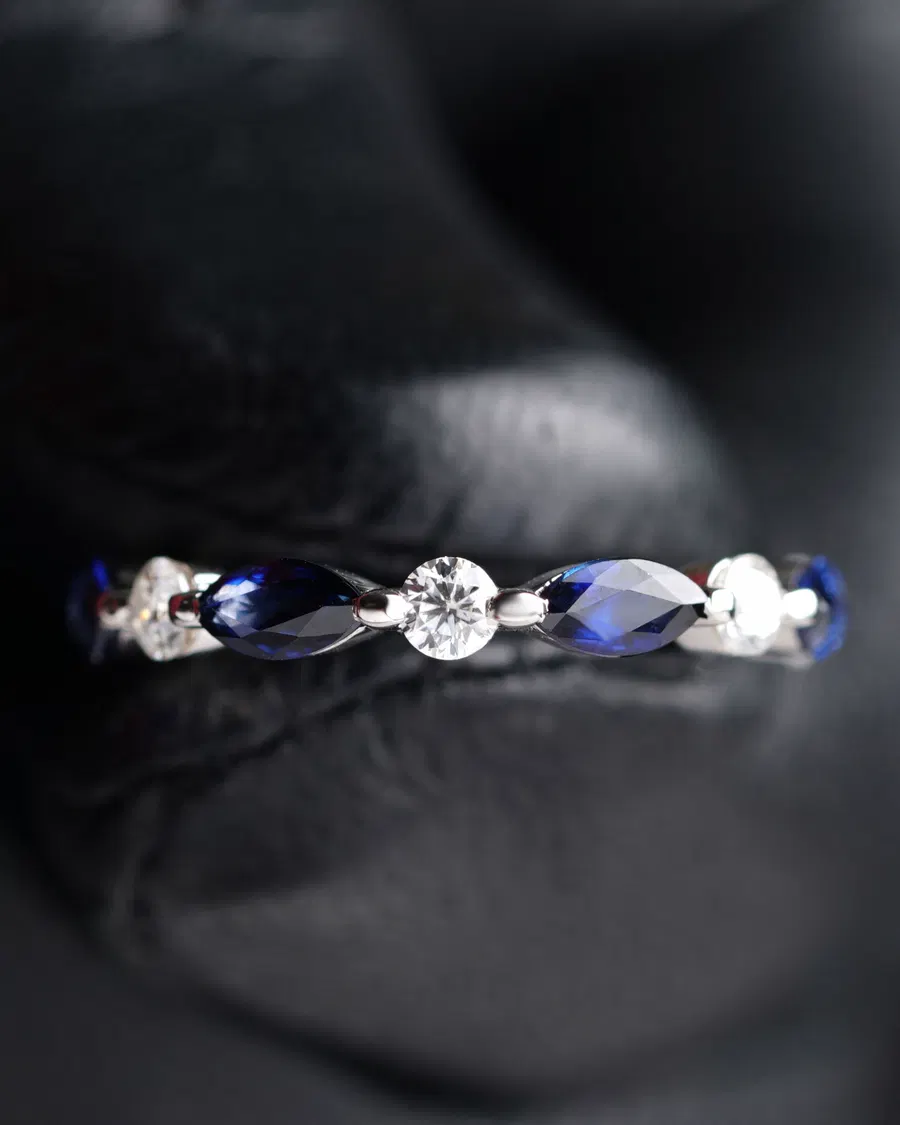 Ember Muse Ring, an original Diamond Kingdom Sapphire Rings concept
